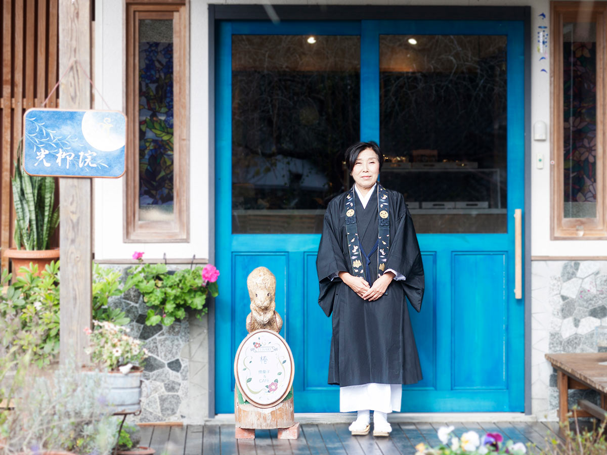 寺カフェ椿